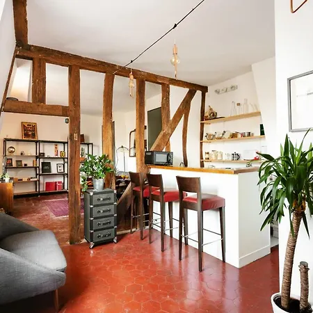 Lägenhet Central - Montorgueil Private Paris